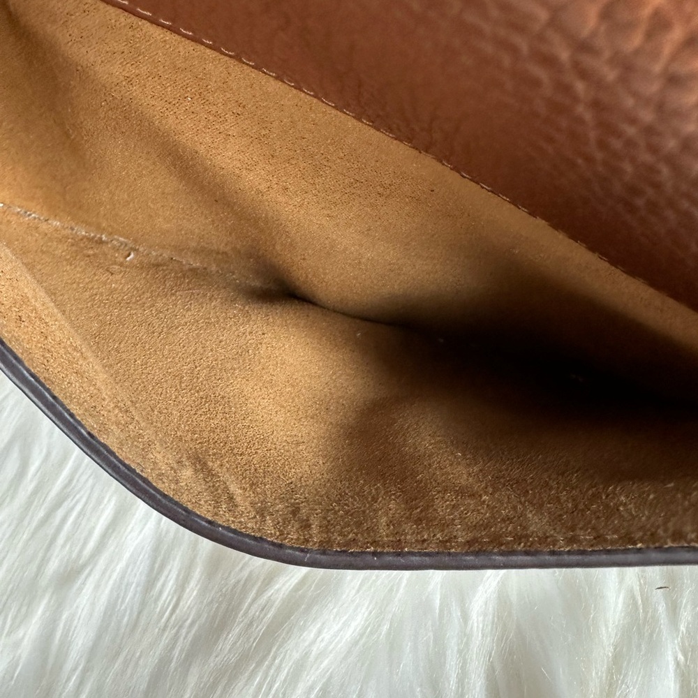 Coach Tan Leather Crossbody Bag - Picture 8 of 14